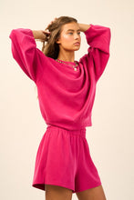 Load image into Gallery viewer, Royal Fuchsia Scuba Modal Set