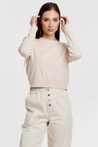 Maritza Lightweight Sweater Alabaster