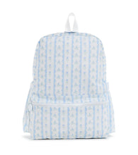 Load image into Gallery viewer, TRVL Backpacker- Ribbon Floral Blue