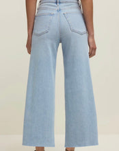 Load image into Gallery viewer, Z Supply Nova Crop High Rise Wide Leg Azul