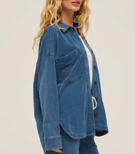 Load image into Gallery viewer, Z Supply Vintage Denim All Day Knit Jacket