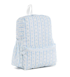 TRVL Backpacker- Ribbon Floral Blue