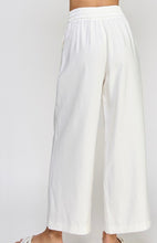 Load image into Gallery viewer, Cream Wide Leg Pant