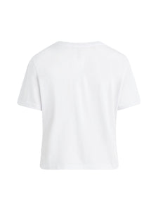 Favorite Daughter Cropped Tee White