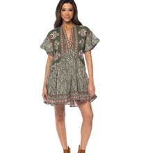 Load image into Gallery viewer, Forest Printed Dova Dress