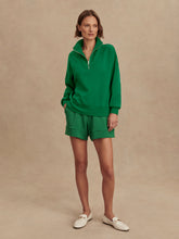 Load image into Gallery viewer, Varley Verdant Green Hawley Half Zip Sweat