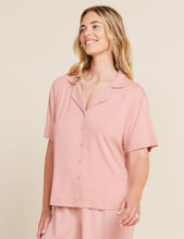 Load image into Gallery viewer, Boody Goodnight SS Sleep Shirt-Dusty Pink