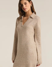 Load image into Gallery viewer, Z Supply Light Oatmeal Redford Sweater Dress