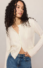 Load image into Gallery viewer, Z Supply Cloud Medina Pointelle Cardigan