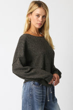 Load image into Gallery viewer, Charcoal Soft Knit Sweater