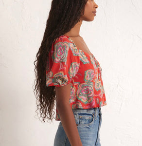 Z Supply Tango Renelle Floral Top
