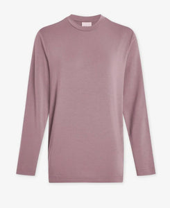 Varley Deep Taupe Leah Long Sleeve Top