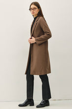 Load image into Gallery viewer, Dark Chocolate Long Coat