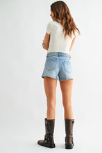 Load image into Gallery viewer, JUSA Lt. Denim HR Stretch Short