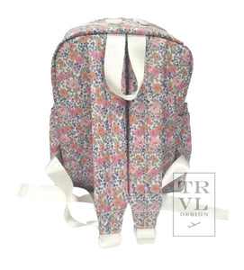 TRVL Mini Backpacker-Garden Floral