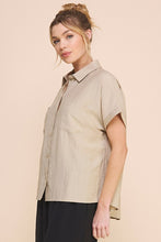 Load image into Gallery viewer, Birch Button Down SS Collared Shirt