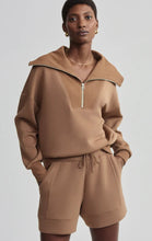 Load image into Gallery viewer, Varley Catherine Half Zip Sweat-Golden Bronze