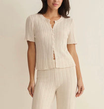 Load image into Gallery viewer, Z Supply Linen Starboard Crochet Top