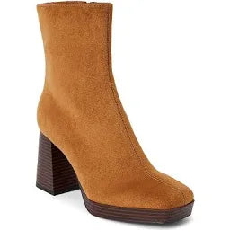 Coconuts Chestnut Duke Square Toe Boot