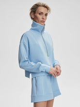 Load image into Gallery viewer, Varley Davenport Half Zip-Airy Blue
