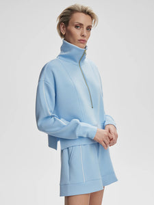 Varley Davenport Half Zip-Airy Blue