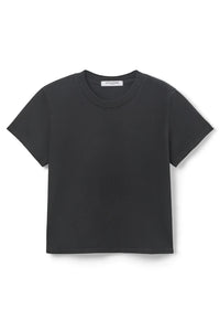 Crew Neck Baby Tee True Black