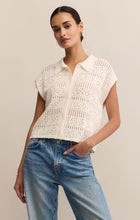 Load image into Gallery viewer, Z Supply White Kinsley Sweater Top