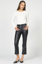 Load image into Gallery viewer, DJD Black Leather Jeanne Jean
