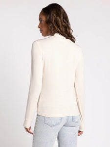 Soft LS Liz Top Ivory