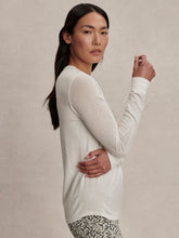Load image into Gallery viewer, Varley Samia Seamless LS Tee White