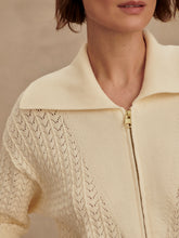 Load image into Gallery viewer, Varley Egret Arney Half Zip Knit Polo