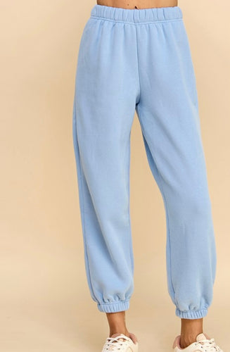 Baby Blue HW Sweat Joggers