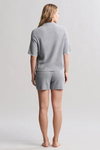 Barefoot Dreams Moonbeam CCUL Scallop Short PJ Set