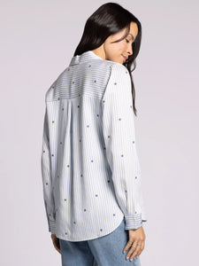 Daisy Stripe Bae Shirt
