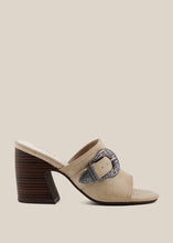 Load image into Gallery viewer, Ivory Buckle Giselle Heel