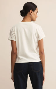 Z Supply Sea Salt Pray For Snow Tourist Tee