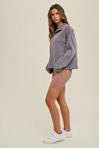 Med. Grey Soft Pullover
