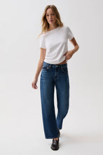 Load image into Gallery viewer, Pistola Lexi MR Bowed Straight Jean- Moonwave