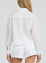 Load image into Gallery viewer, Cropped Adrianna Top White