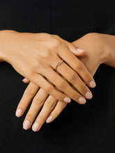 Load image into Gallery viewer, Ana Luisa Oren Ring Gold/Clear