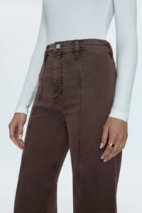 Pistola Denim Dark Roast HR Wide Leg Pant