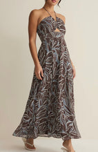 Load image into Gallery viewer, Z Supply Choc Cherry Lanie Zinn Floral Maxi Dress
