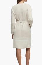 Load image into Gallery viewer, Barefoot Dreams Sandstone Pearl CCL Variegated Stripe Ribbed Robe