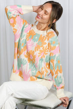 Load image into Gallery viewer, Cream Multi Floral Sweater