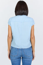 Load image into Gallery viewer, DJD Skyway Lt. Wash Cruz Button Up Top