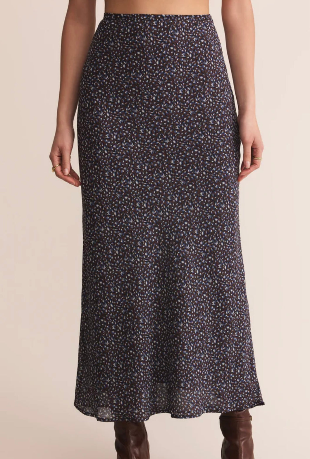 Z Supply Java Yelena Aspen Floral Maxi Skirt