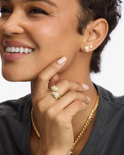 Load image into Gallery viewer, Melinda Maria Gold Jaguar Pave Ring