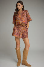Load image into Gallery viewer, Terra Cotta Printed Skort