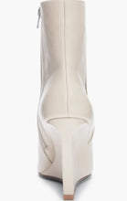 Load image into Gallery viewer, CL Cream Leather Bootie