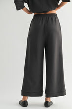 Load image into Gallery viewer, Charcoal Scuba Top + Pant Set